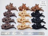 Impression Stylish Colored Plastic Hair Clutcher (Pack of 12)